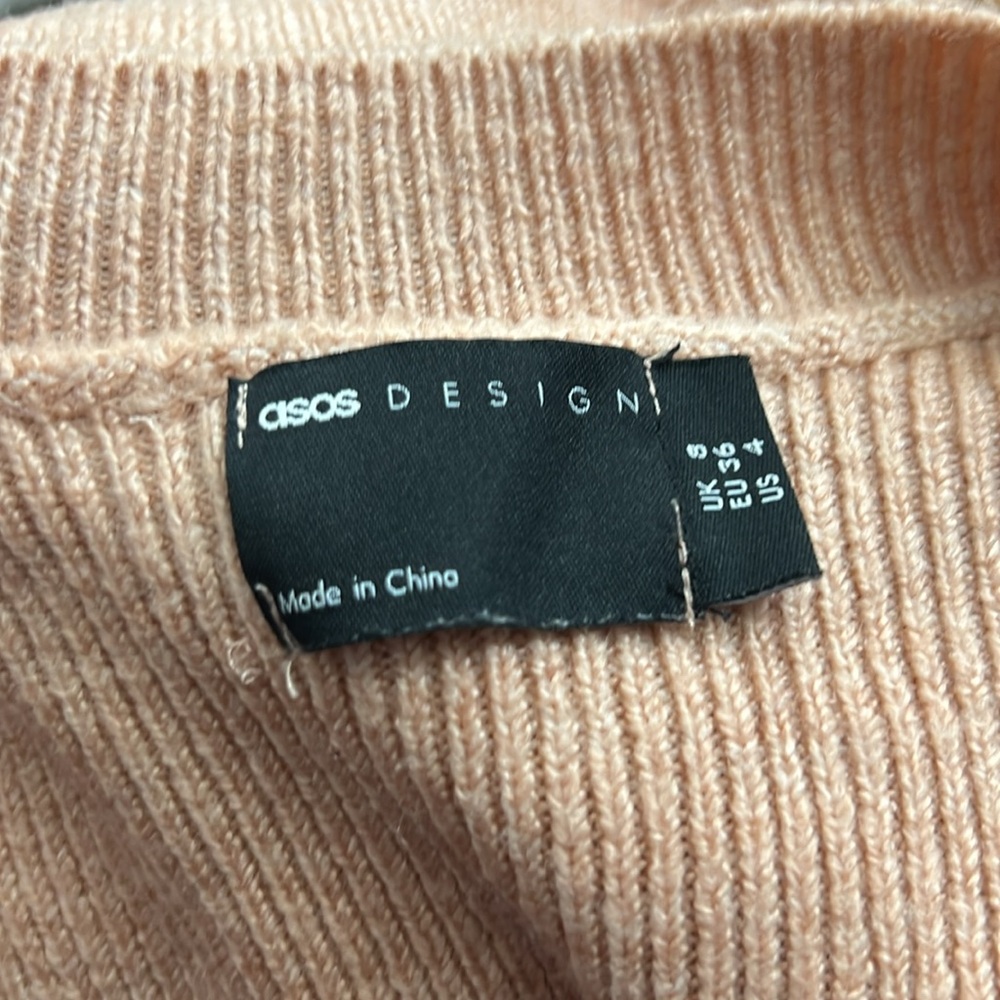 ASOS Ribbed Cardigan Sweater - Picture 6 of 7